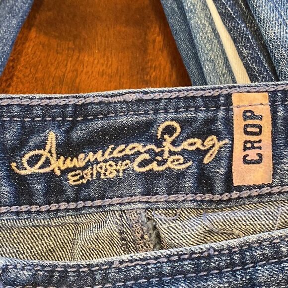 American Rag Women’s Cropped Capri High Rise Jeans 22W Plus Size - Picture 6 of 11